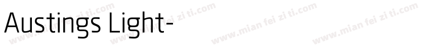 Austings Light字体转换
